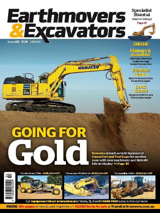 Title details for Earthmovers & Excavators by Prime Creative Media Pty Ltd - Available